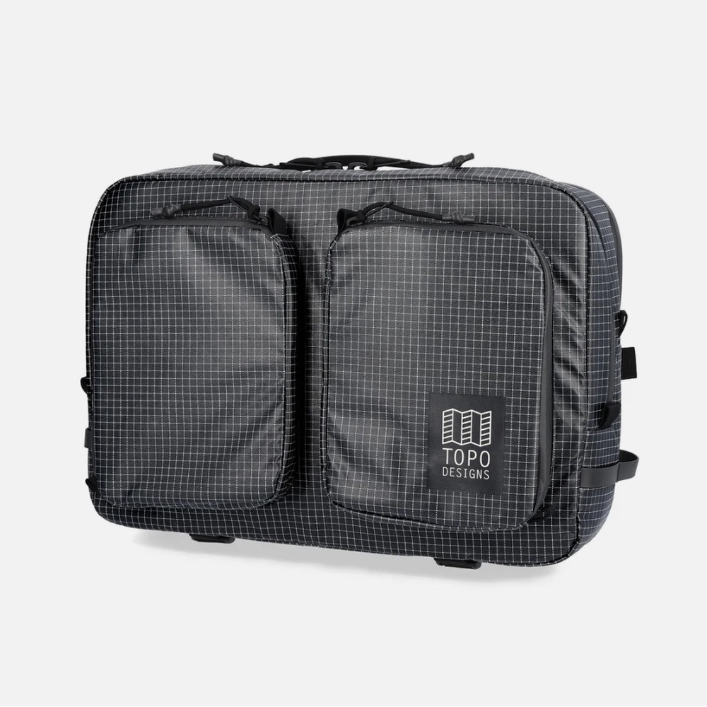 Topo Designs Apex Briefcase Global Travel Bag Black
